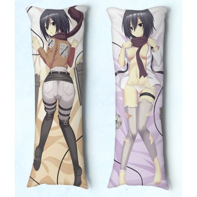 Travesseiro Dakimakura Shingeki no Kyojin Mikasa 01